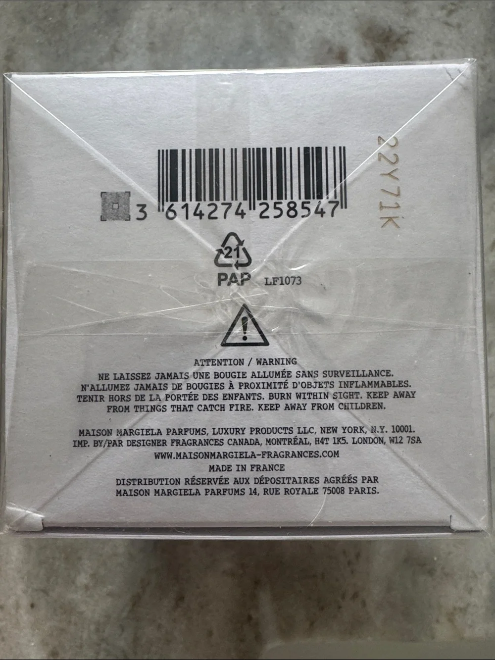 Maison Margiela REPLICA Afternoon Delight Candle NWT